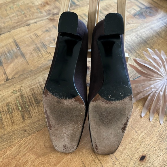 STUART WEITZMAN Classic Chocolate Brown Pumps Heels Size 10.5 - Picture 13 of 14